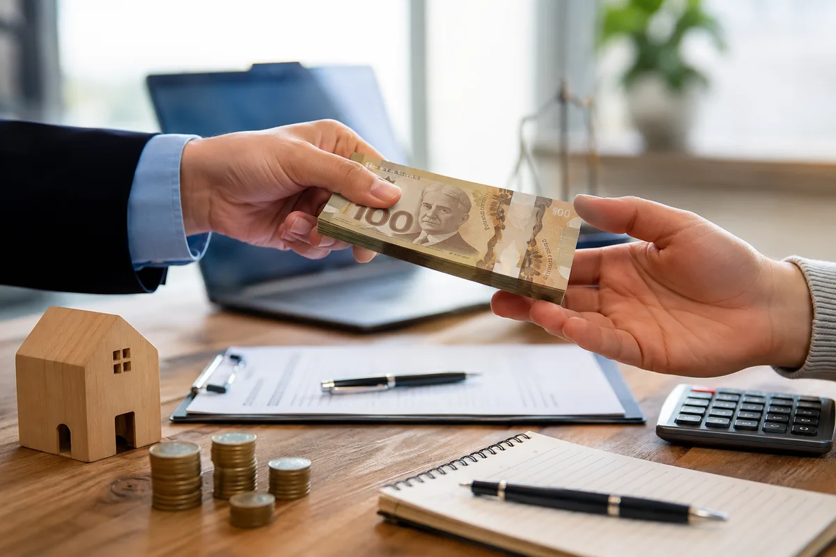 Emprunteur québécois comparant un prêteur privé et une banque en ligne